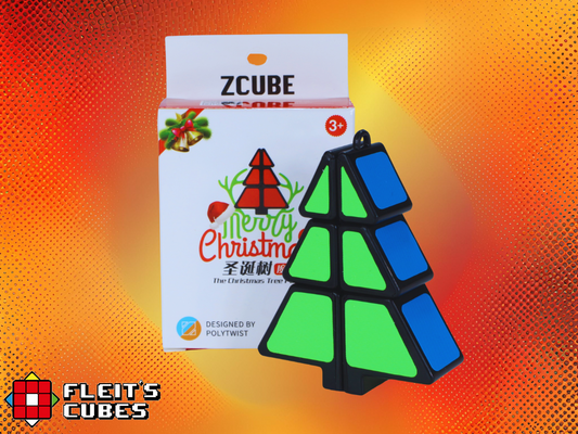 Z-Cube Llavero de arbol de Navidad 3x2x1